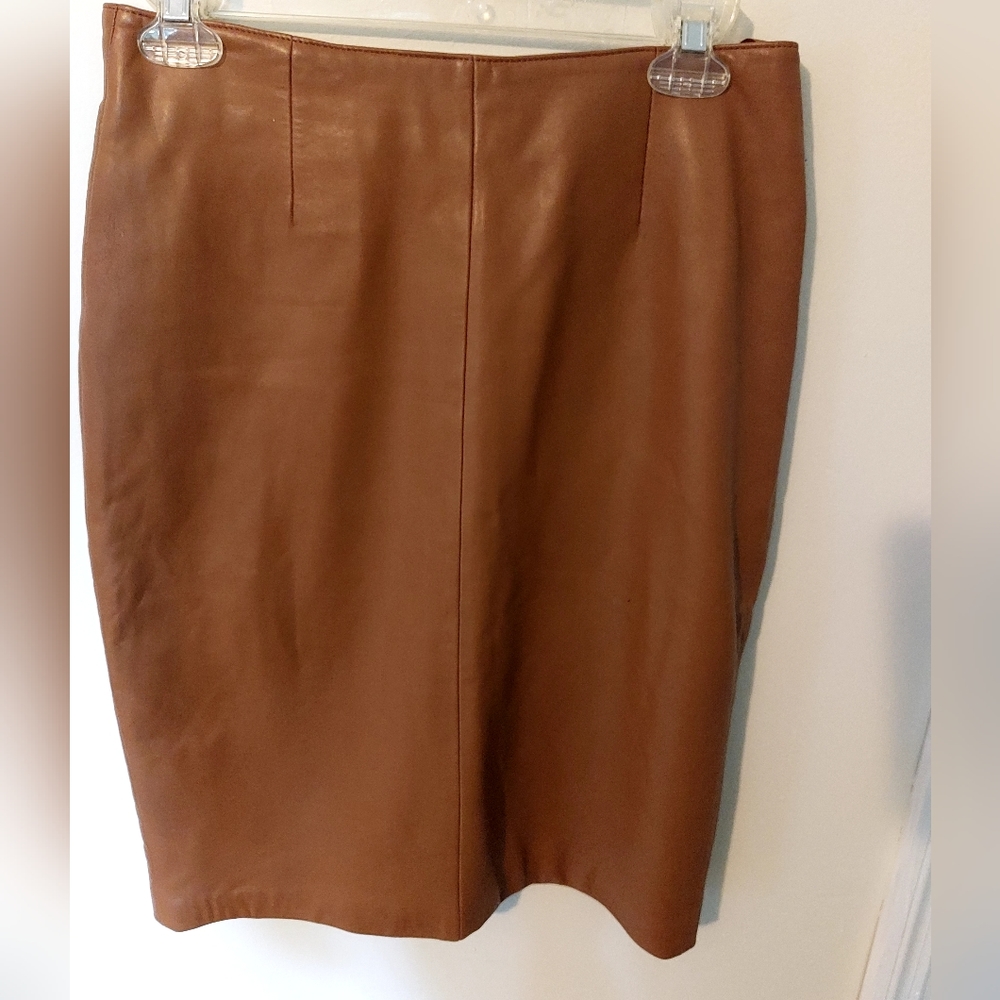 Siena Studio Leather Pencil Skirt
